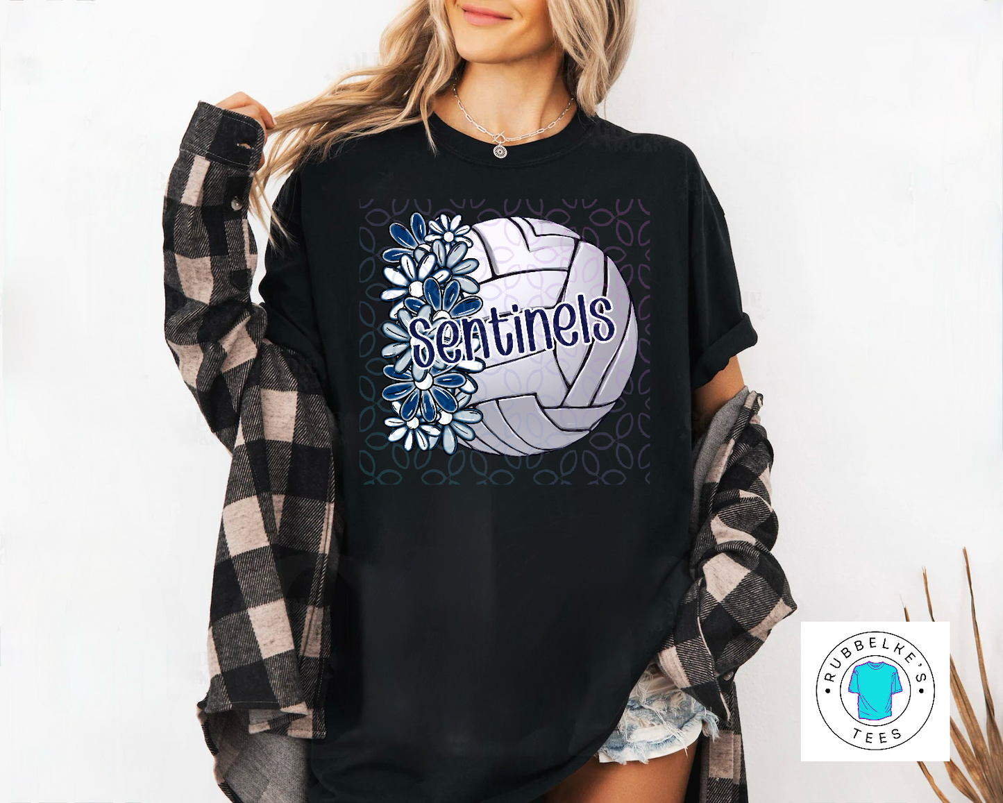 Floral Volleyball