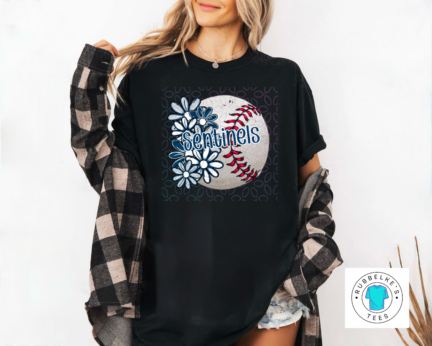 Floral Baseball
