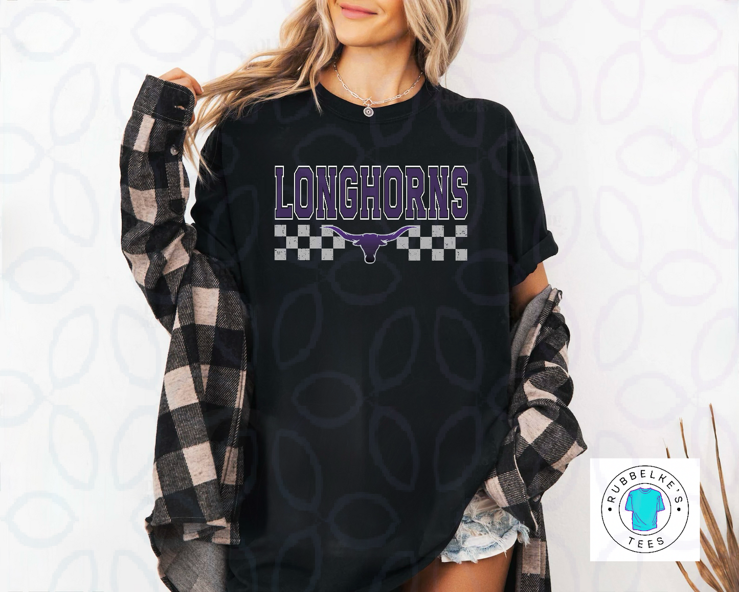 Checkered Mascot
