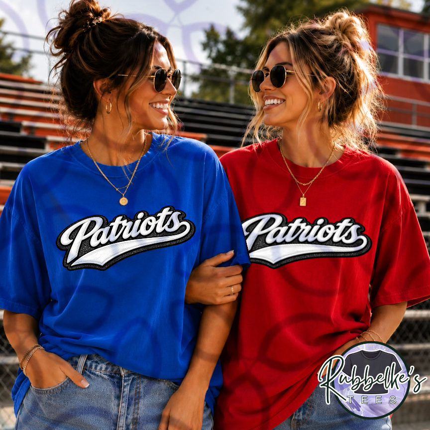 Faux Patch - Patriots