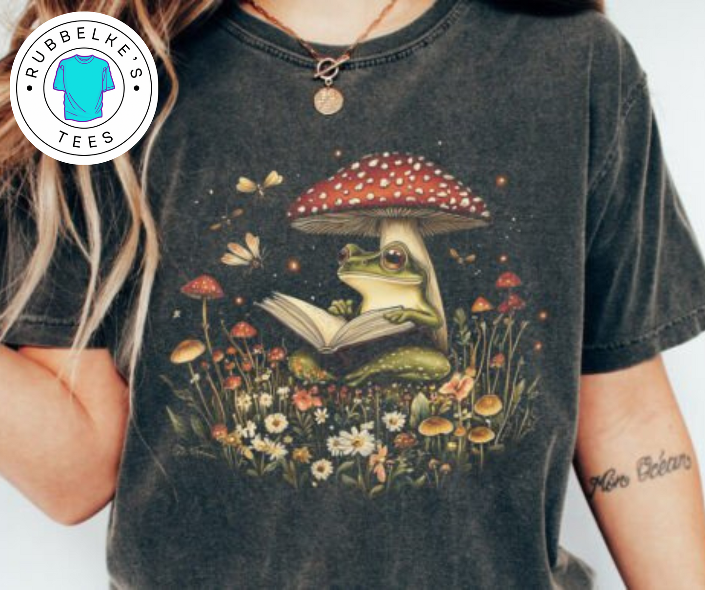 Frog with Books