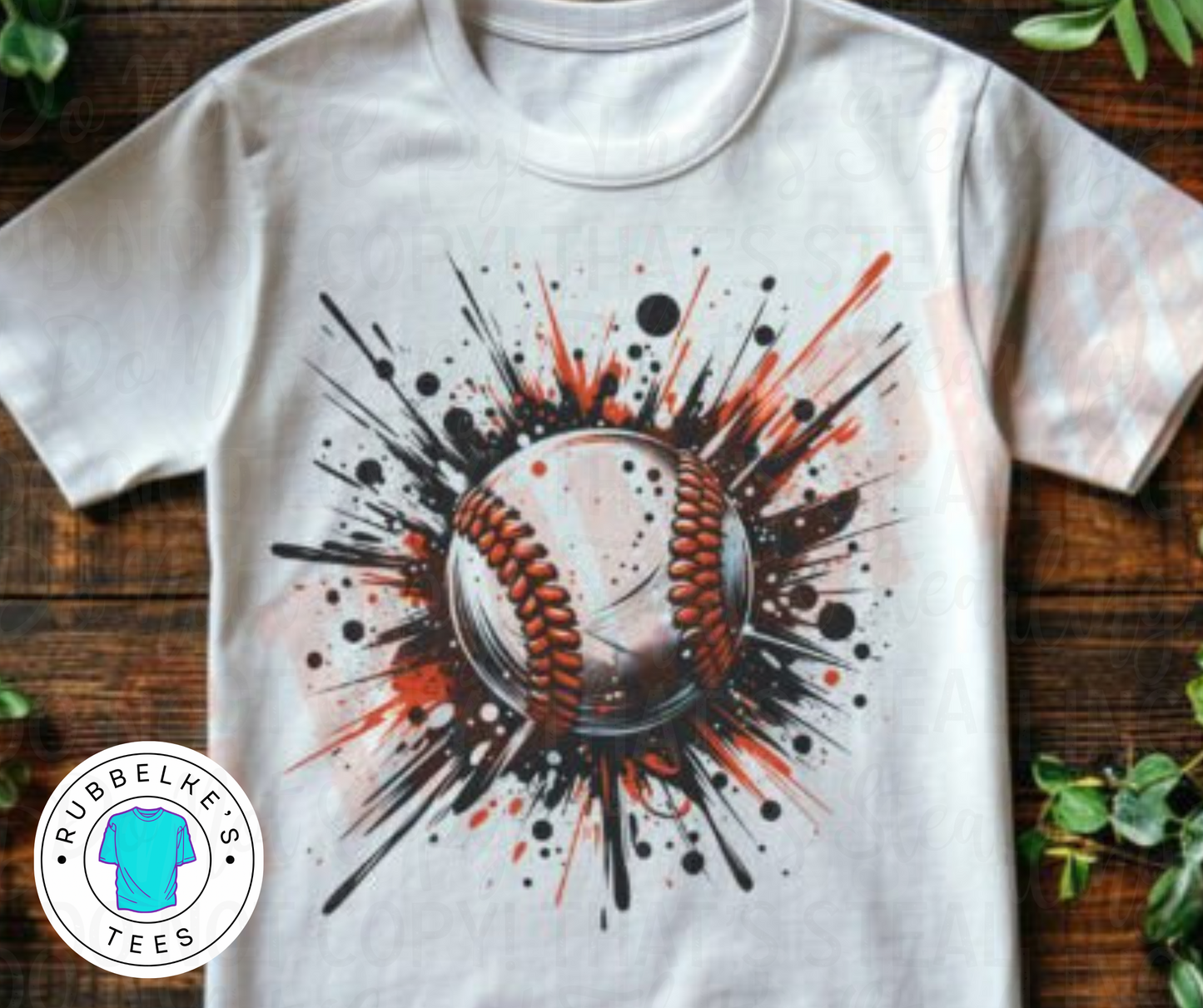 Baseball Splatter