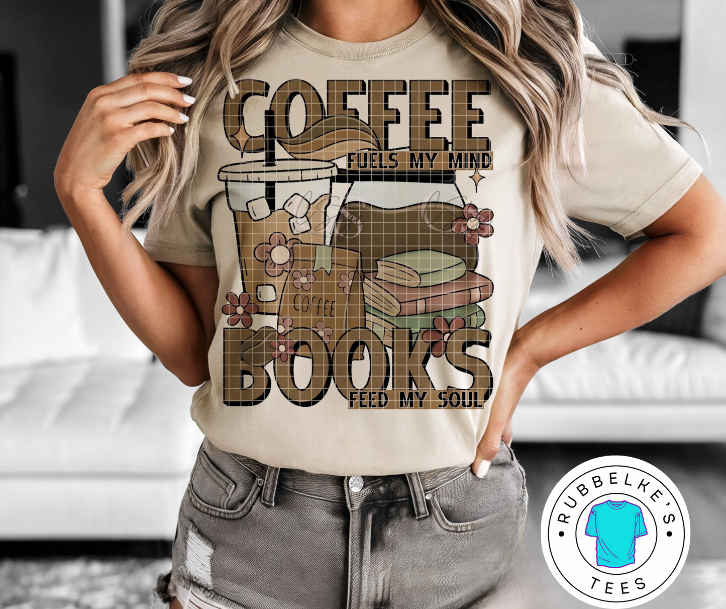 Coffee fuels my mind, Books fuel my soul