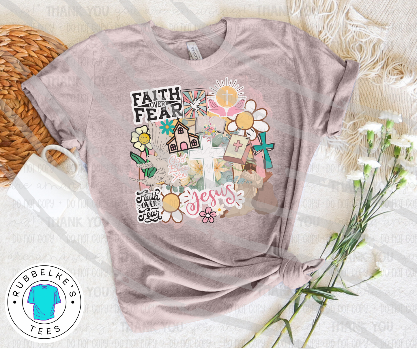 Faith over Fear Collage