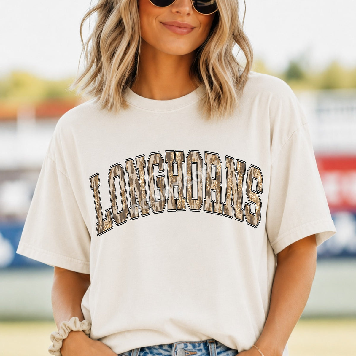 Camo & glitter - LONGHORNS