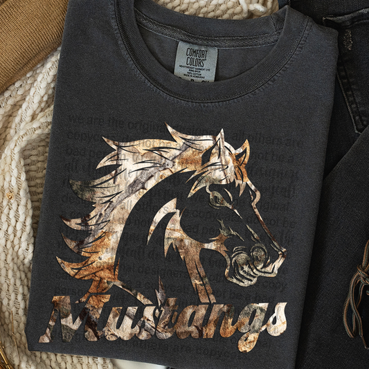 Camo Mustangs