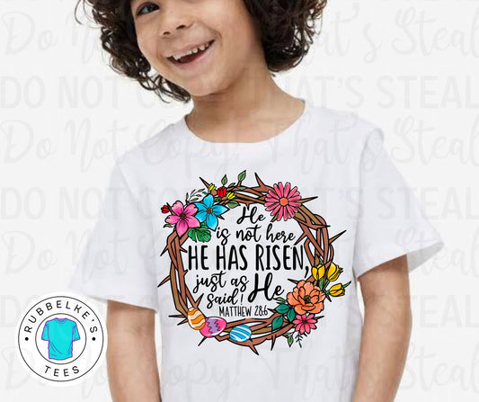 He is Risen - Kid Edition