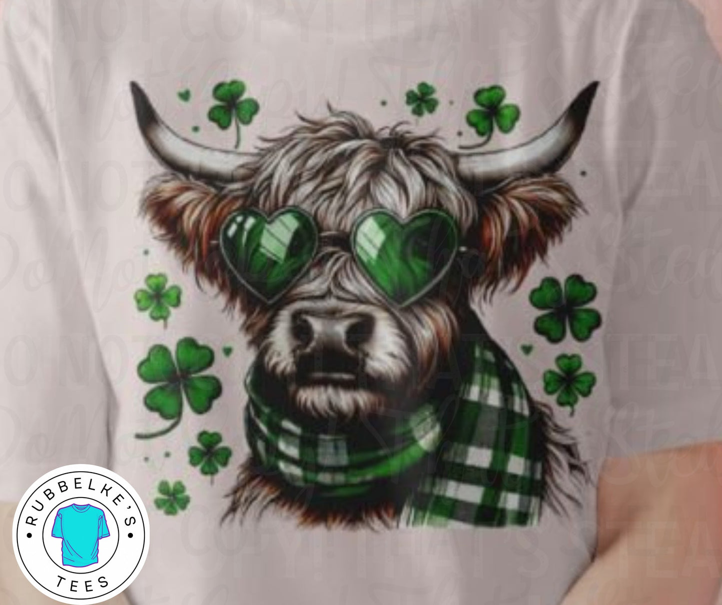 Highland Cow - Shamrock
