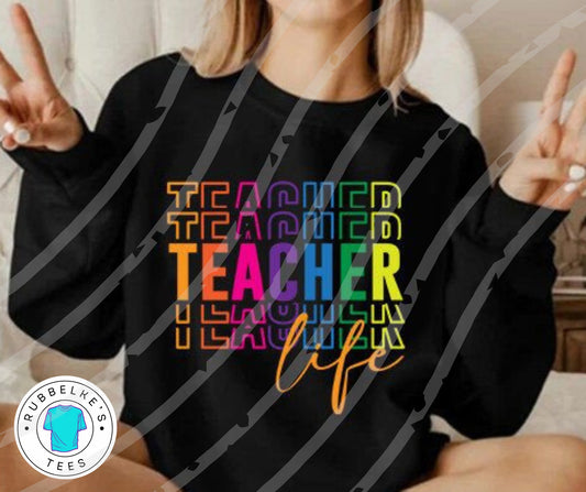 Teacher Life (Rainbow)