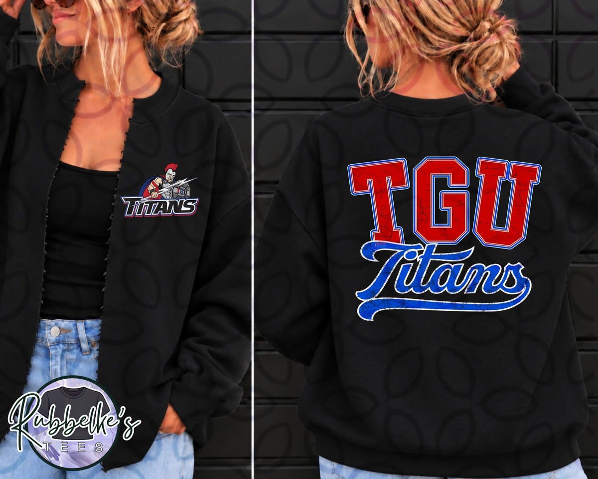 SPLIT w/ logo - Titans