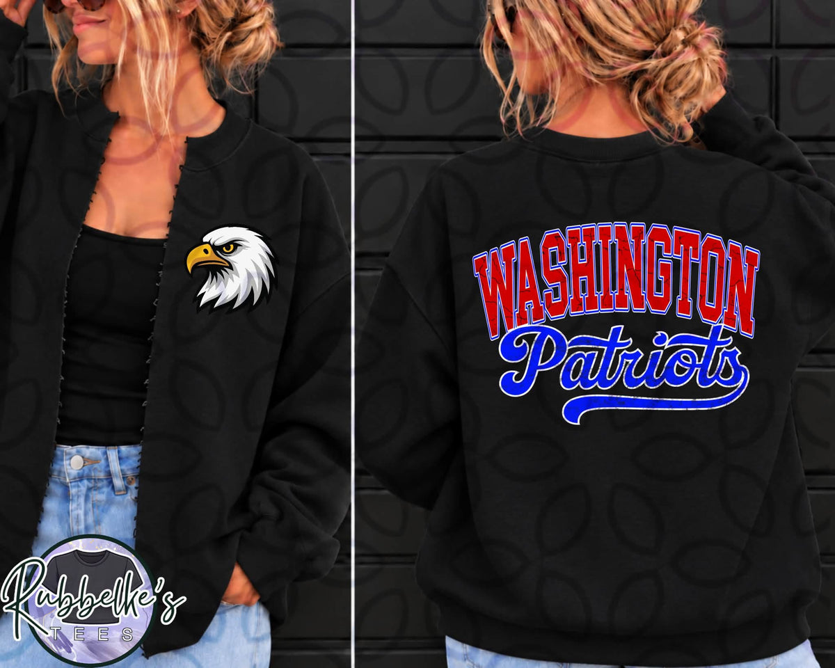 SPLIT w/ logo - Washington Patriots