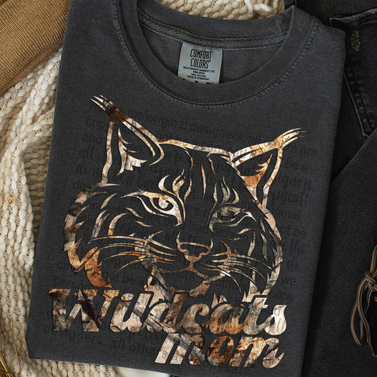 Camo Wildcats Mom