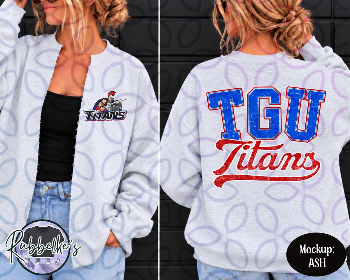 SPLIT w/ logo - Titans
