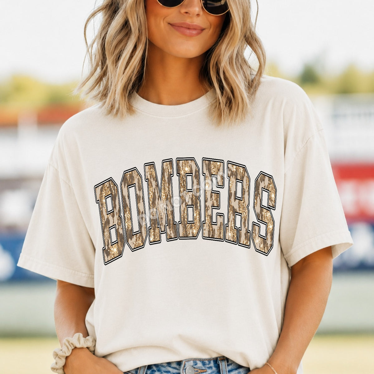 Camo & Glitter - BOMBERS