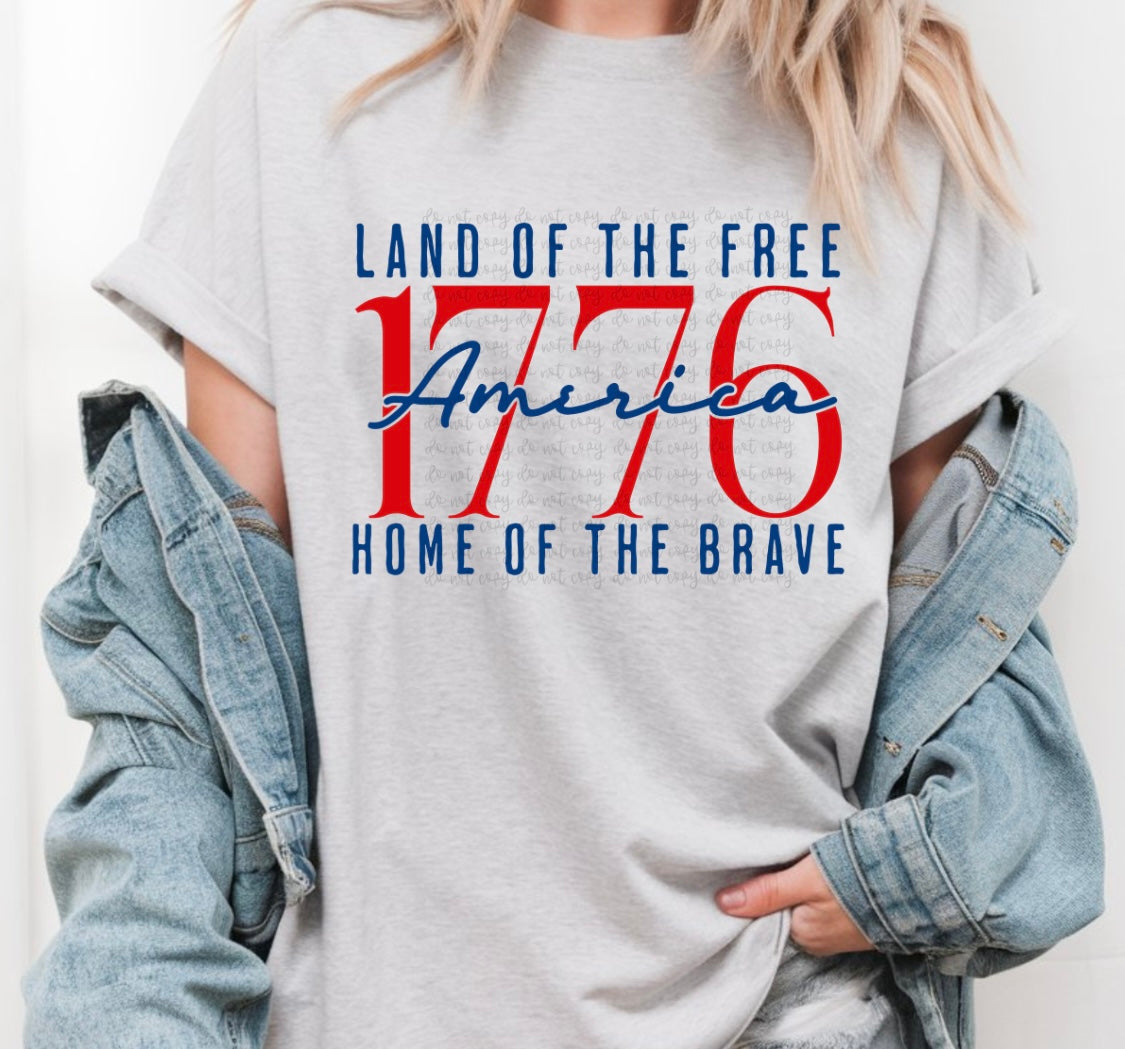 Land of the free. Home of the Brave