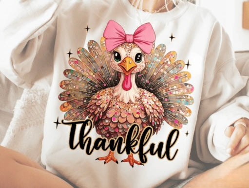 Thankful Girl Turkey