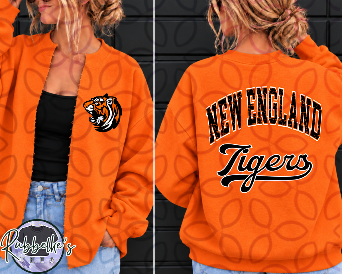 SPLIT w/ logo - TIGERS