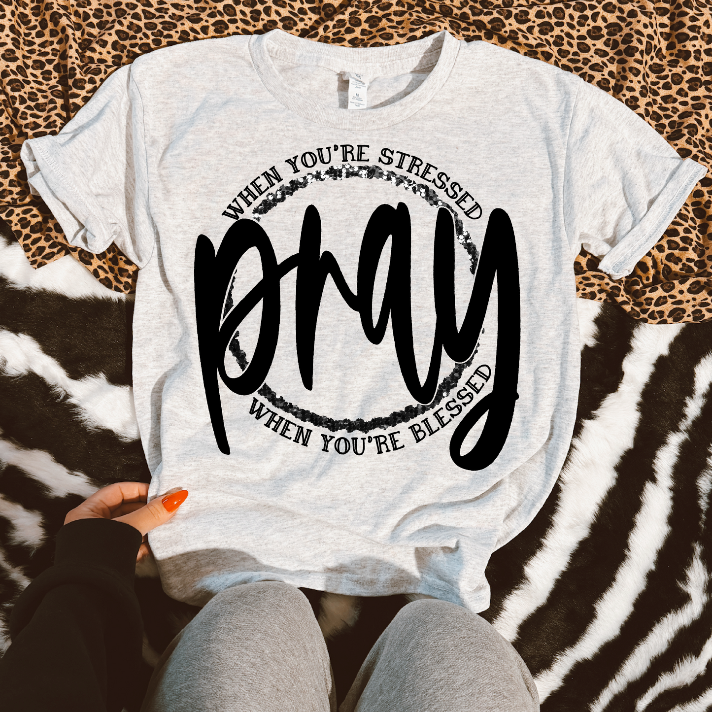 When you’re stressed, Pray.