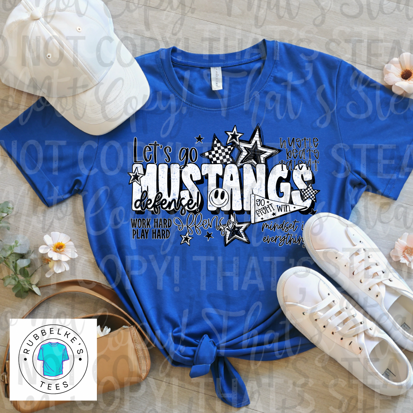 Work Hard. Play Hard. Mustangs
