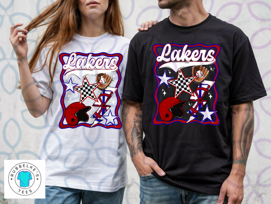 Lakers Baseball Collage