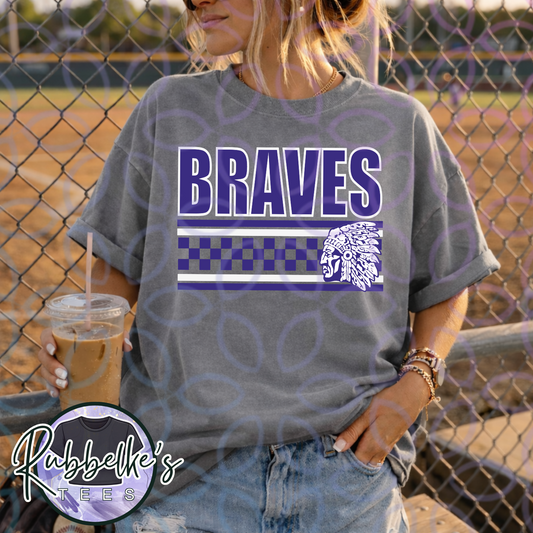 Braves Checkered/Lines