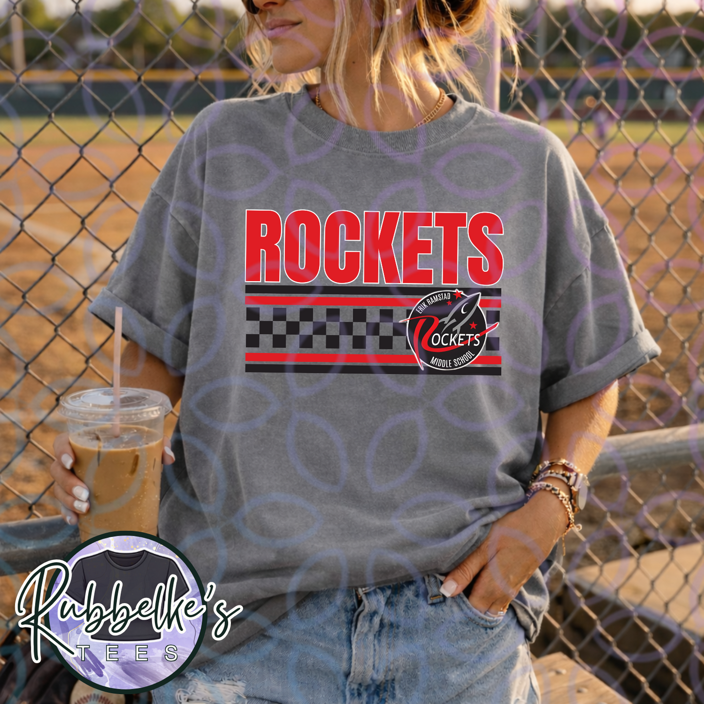 Rockets Checkered/Lines