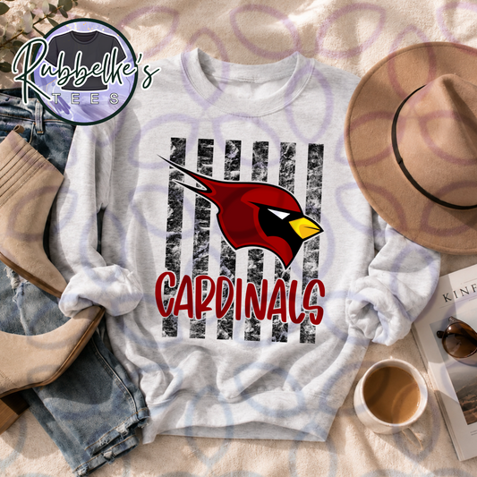 Distressed Lines - CARDINALS