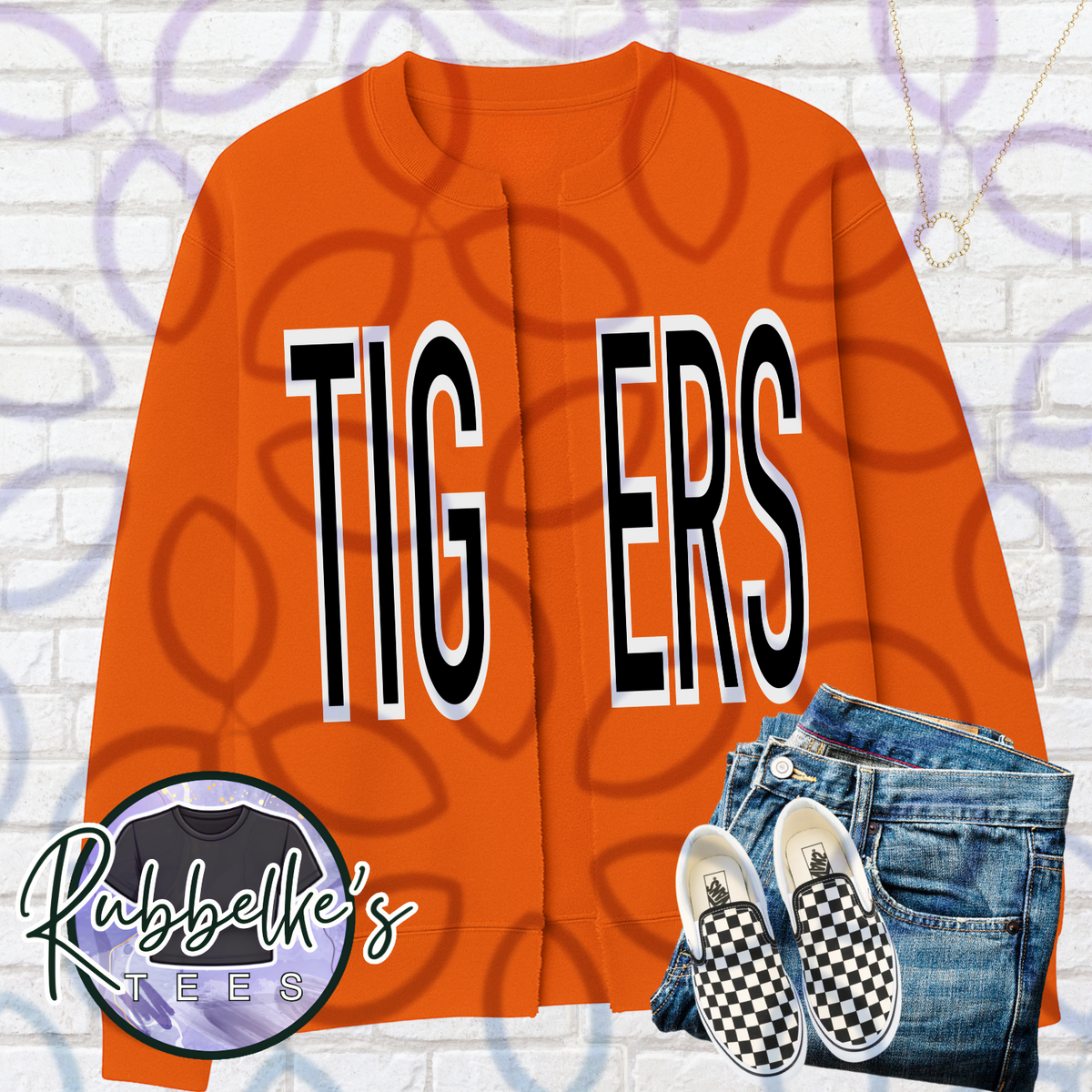 Tigers Split Crewneck