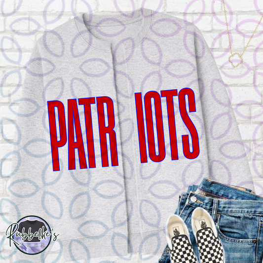 Split Crewnecks - Patriots