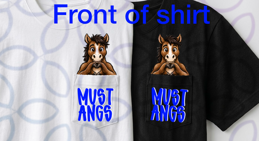 ADULT Pocket Peekers - Good Day to be a Mustang