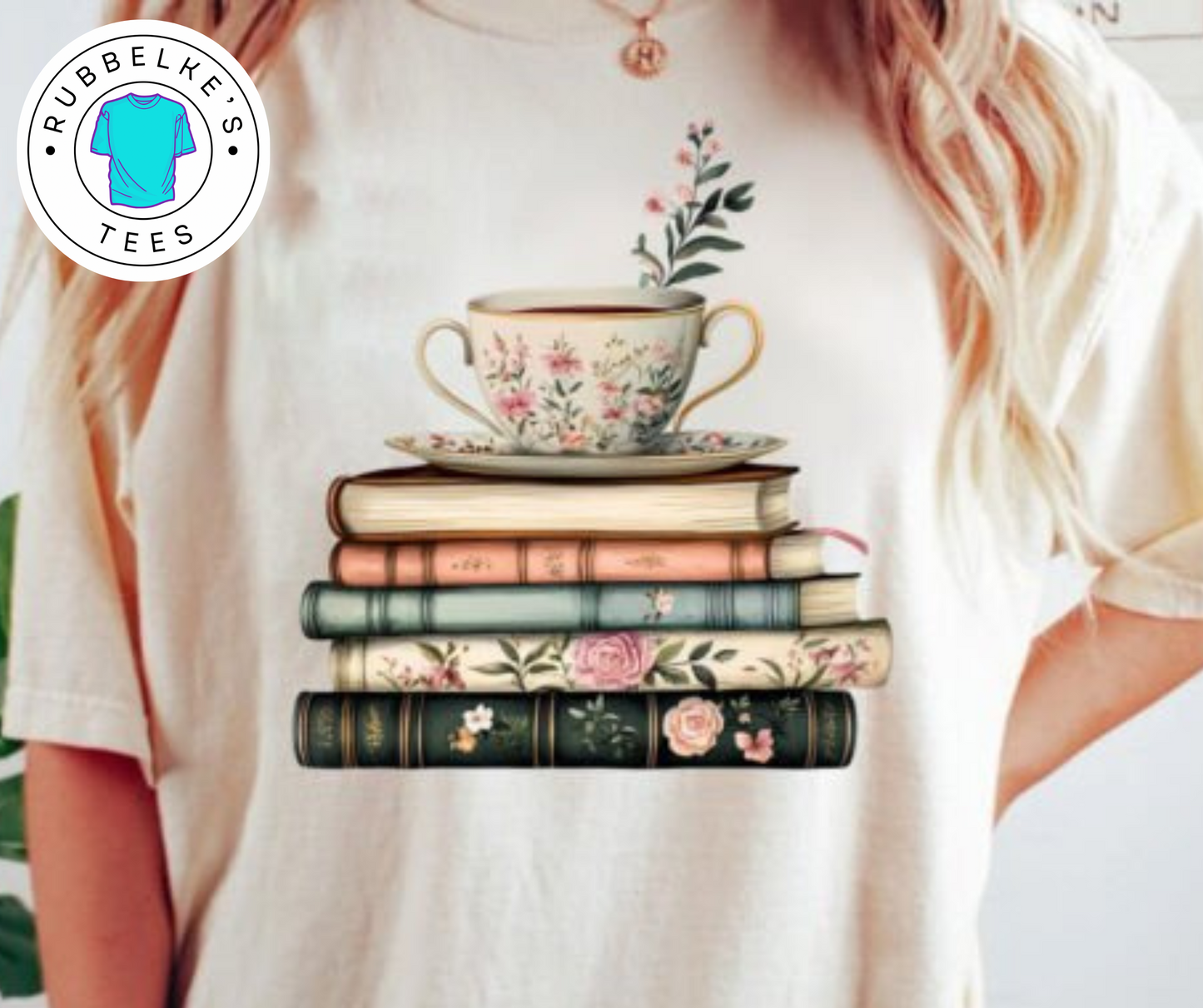 Teacup Stack of Books