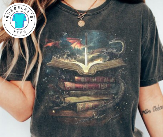 Fantasy Books with Dragons