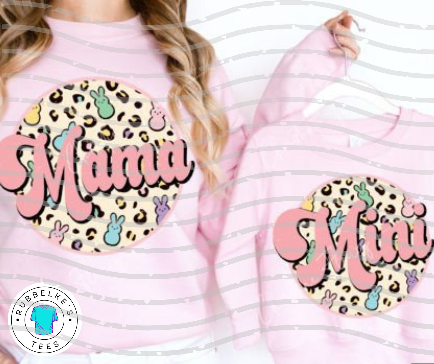 Mama/Mini Cheetah bunny