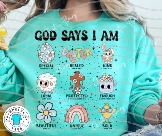 God Says I Am..