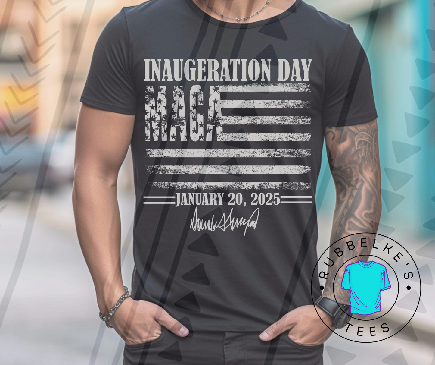 Trump Inauguration- Distressed