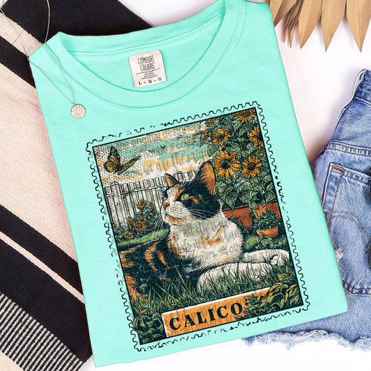 Vintage Cat Stamps