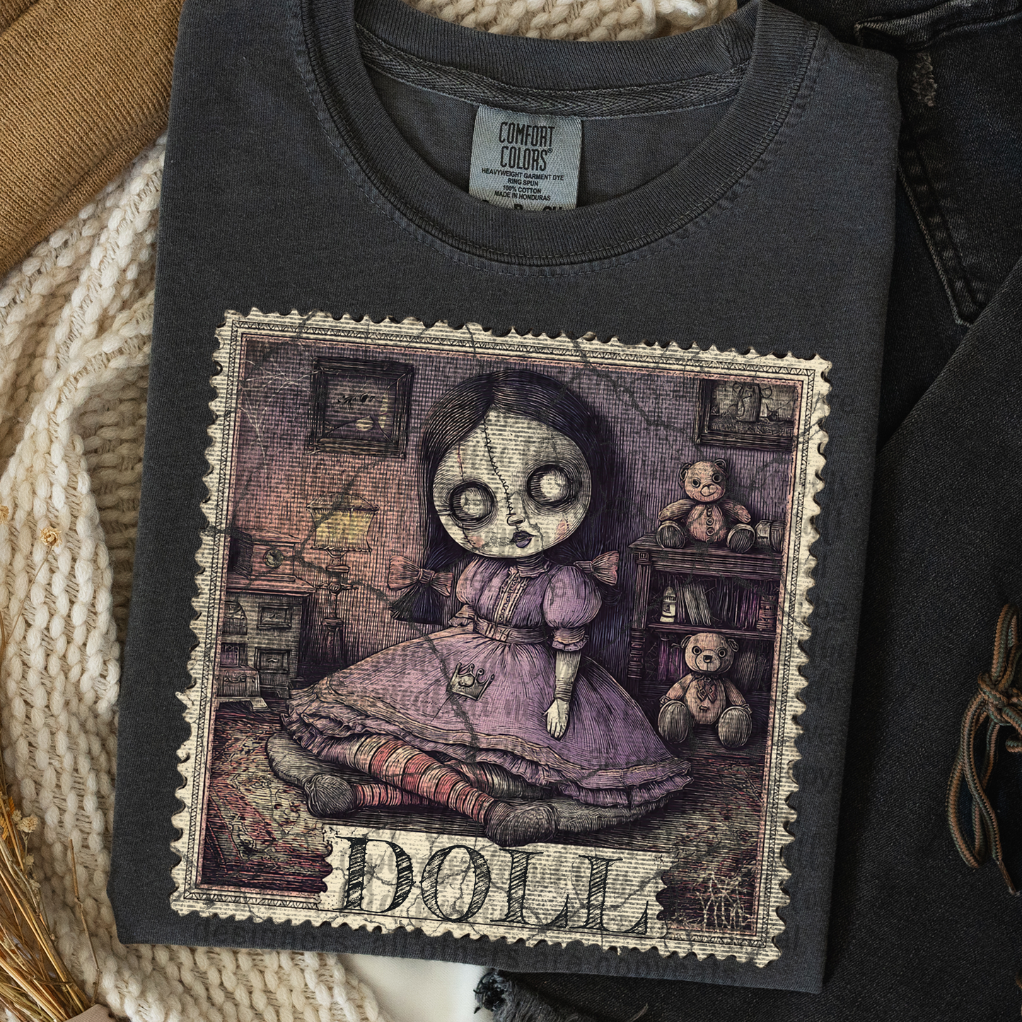 Vintage Stamp - Scary Edition
