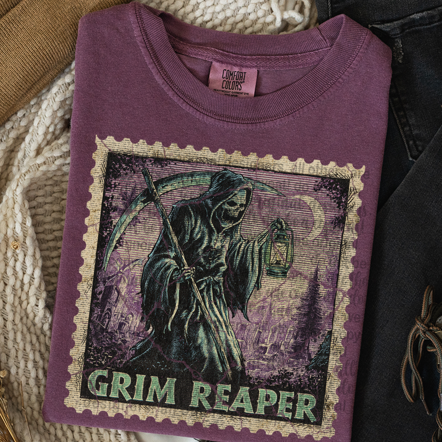 Vintage Stamp - Scary Edition