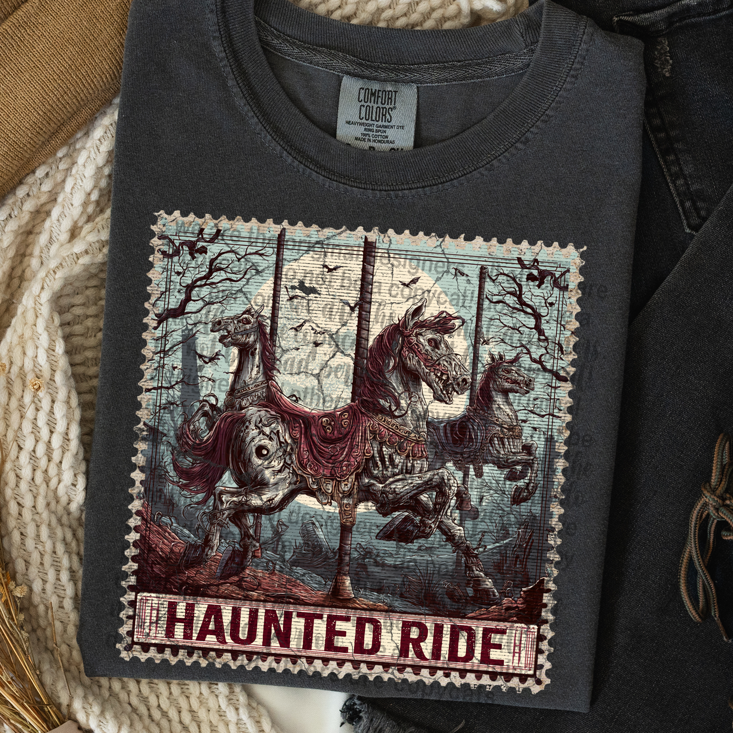 Vintage Stamp - Scary Edition