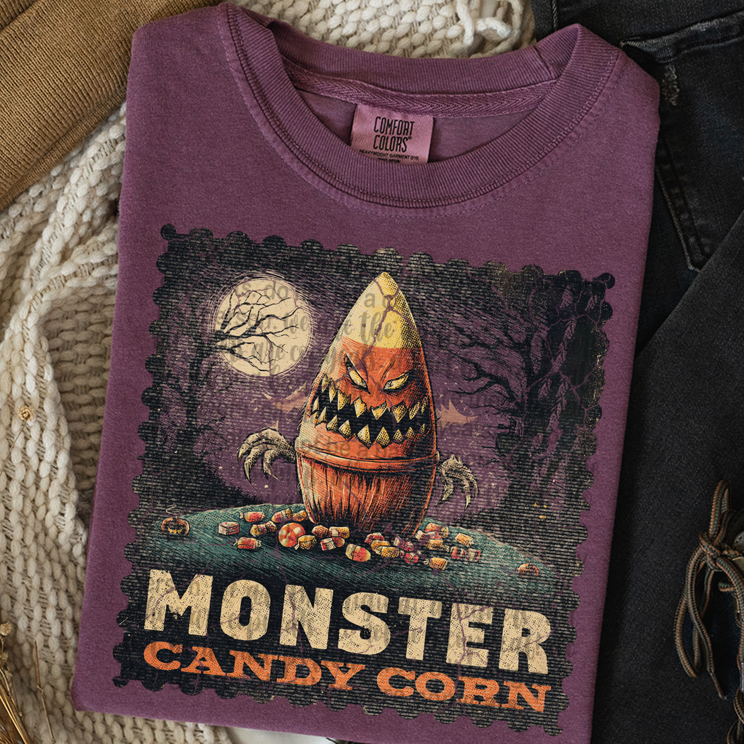 Vintage Stamp - Scary Edition