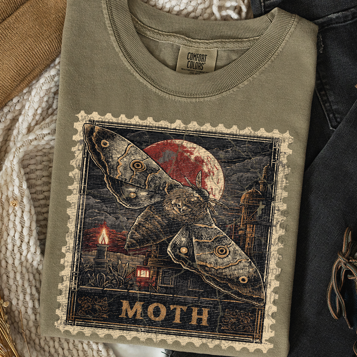 Vintage Stamp - Scary Edition