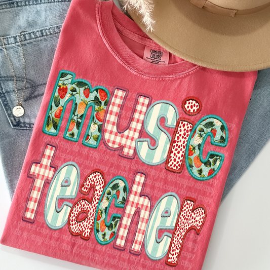 Strawberry Font (Music Teacher)