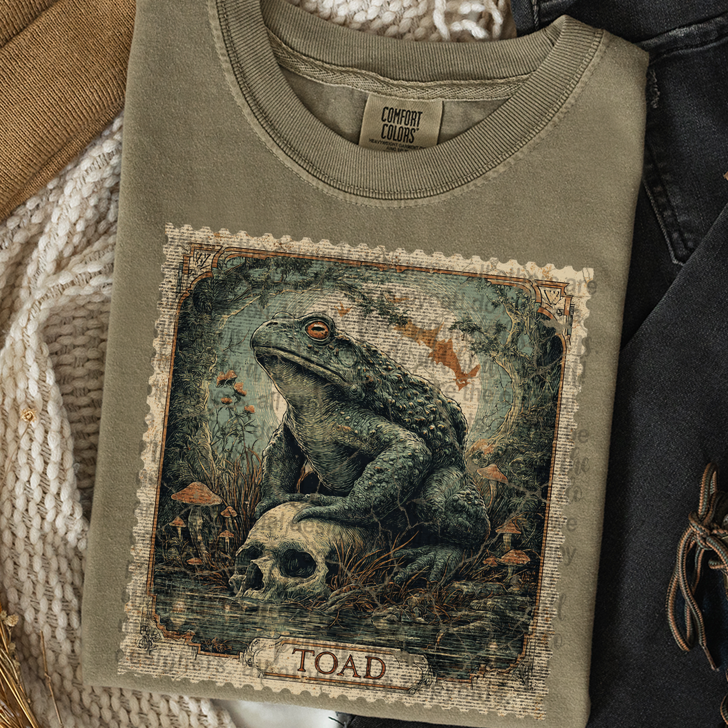 Vintage Stamp - Scary Edition