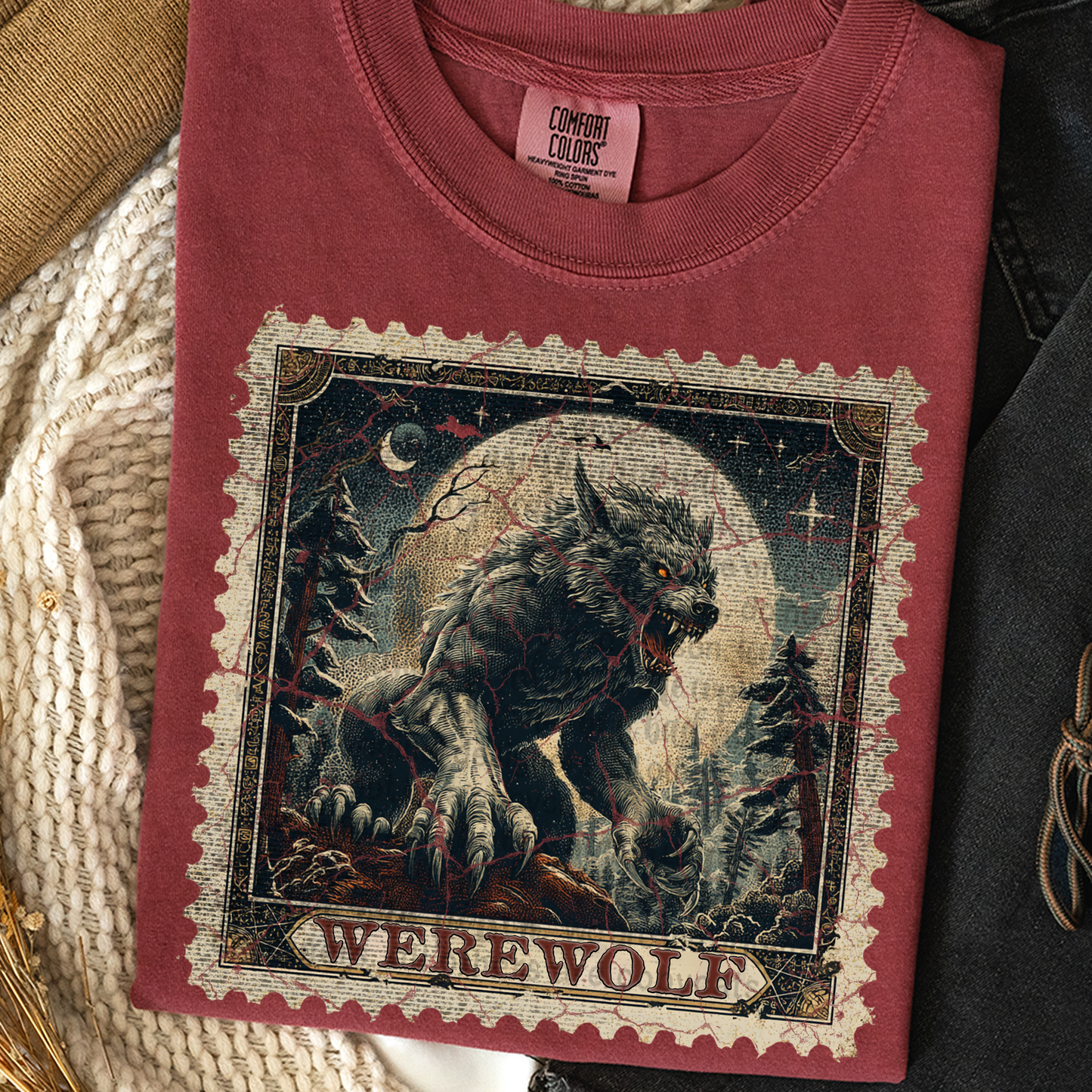 Vintage Stamp - Scary Edition