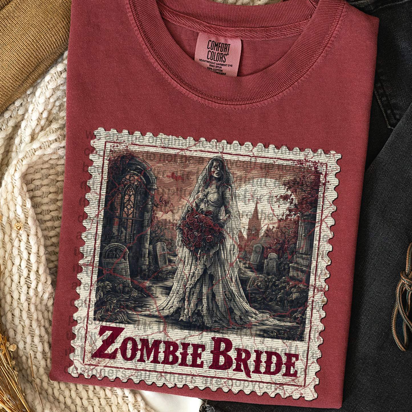 Vintage Stamp - Scary Edition